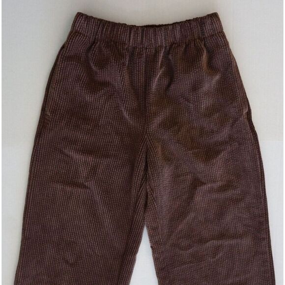 BDG Urban Outfitters OB1281524 Women's Sz XS Brown Blaine Corduroy Puddle Pants - Picture 2 of 11